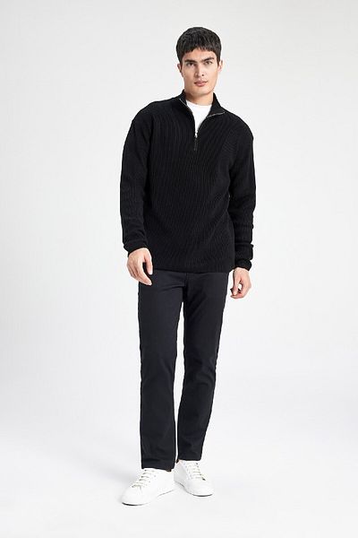 DeFacto Loose Fit Turtleneck Thessaloniki Fabric Sweater B9706Ax24Au