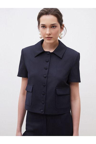 LC Waikiki Shirt Collar Women's Jacket
