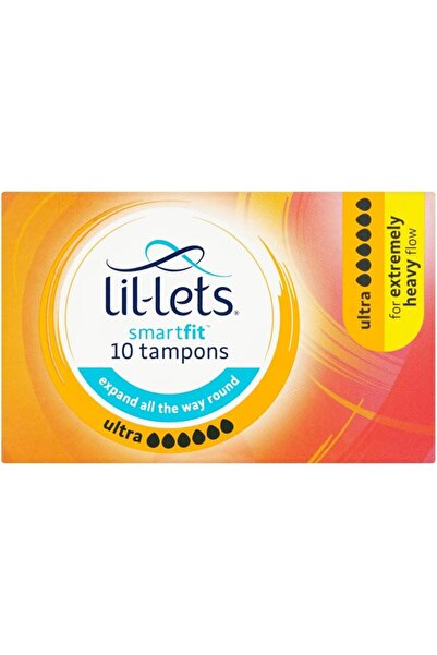 Lil-Lets سدادات قطنية إضافية بدون أداة تطبيق - 10 قطع