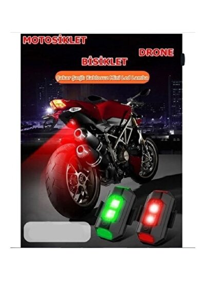 Genel Markalar Motosiklet Drone Bisiklet Otomotiv Çakar Şarjlı Kablosuz Mini ...