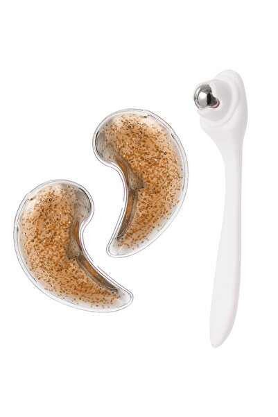 Miniso Soğutucu Jelli Metal Bilyeli Göz Masaj Aleti - Sarı