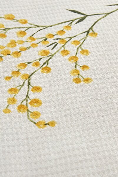 Karaca Home Loretta %100 Pamuk Tek Kişilik Pike Takımı Sarı