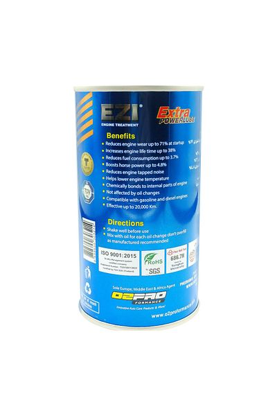 EZA Extra Powerlube Engine Treatment 326ml – Reduces Friction, Extends Engine Life, Fuel Saving