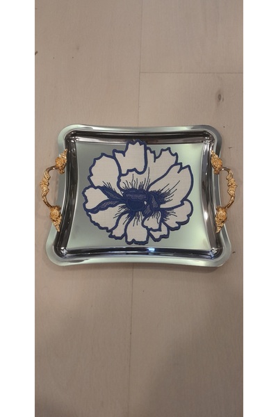 EKKE HOME منديل كوكتيل بنمط أوراق الشجر مكون من قطعتين