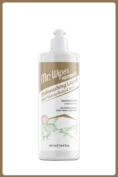 Farmasi Mr. Wipes Performance Elde Yıkama Bulaşık Sıvı Deterjanı 500 Ml