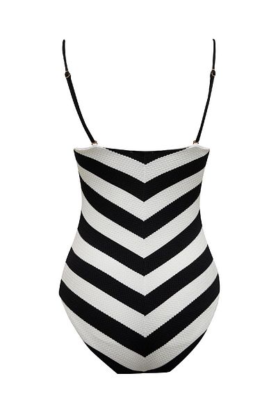 DeFacto Regular Fit csíkos fürdőruha-fall In Love C2713ax24sm