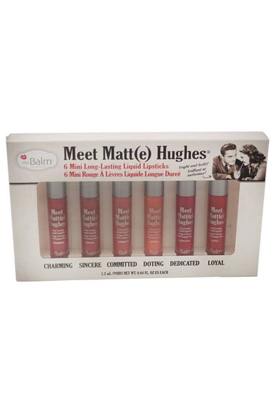 the balm THE BALM-MEET MAT 6 MINI LONG LIPSTIC VOL.2