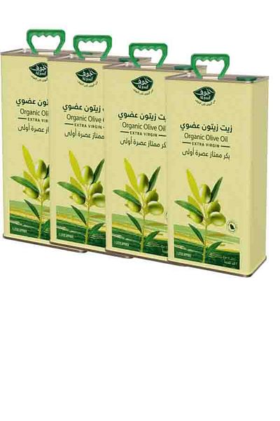 JOF Al-Jawf Olive Oil 1 liter * 4 pieces