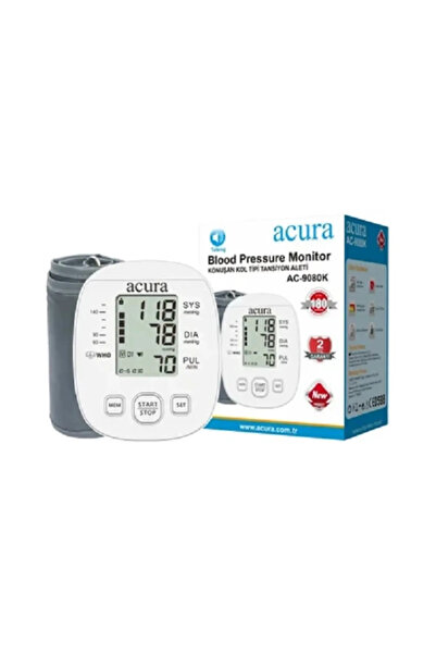 Acura Ac-9080k Türkçe Konuşan Koldan Tam Otomatik Tansiyon Aleti Ac-9270 Diji...