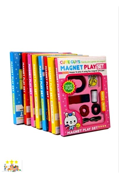 Genel Markalar Mıknatıs Oyun Deney Seti Çocuklar İçin Magnet Play Set Eğitici