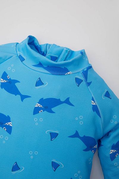 DeFacto Badeanzug mit Hai-Muster für Babys (Jungen) C2767a524sm