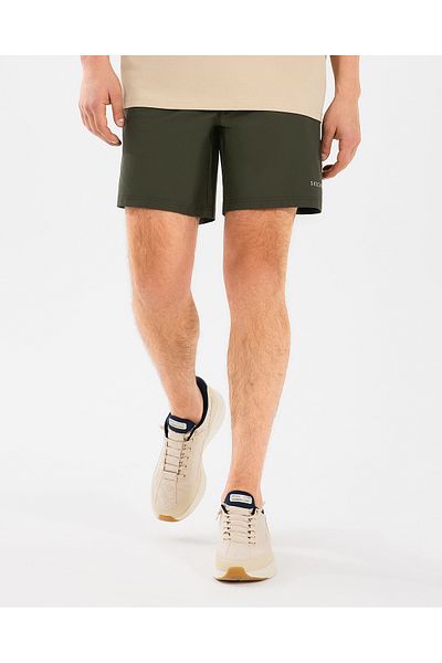 SKECHERS M Micro 7 Inch Short Men's Green Shorts S 2510195 -308