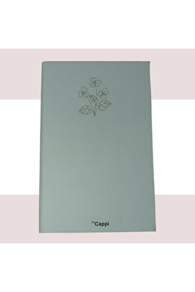 BY CAPPİ Pastel  Renkler 14X21 80 Yaprak Sert Kapak Ciltli Defter