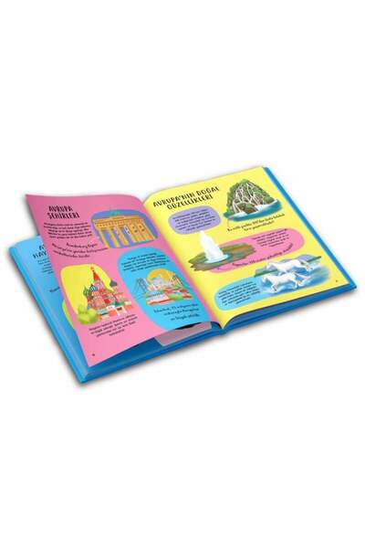 yükselen zeka Yükselen Eğlenceli Çocuk Atlası 34x25 dev ciltli