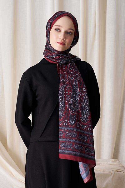 Madame Polo Κόκκινο ιστορικό σάλι Veloria Design
