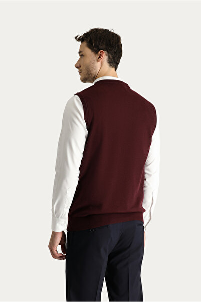 Kiğılı Cotton V-Neck Knitwear Sweater