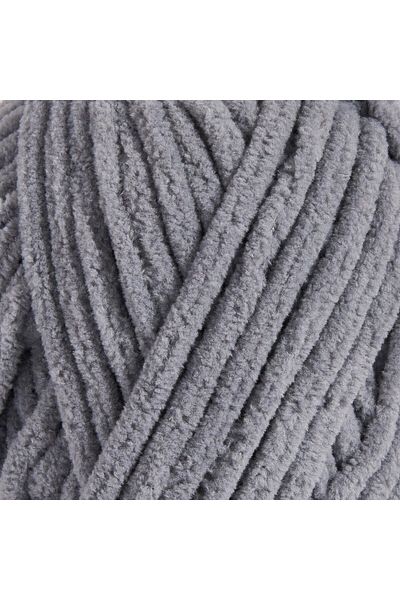 Kürkçü Han Luxury Velvet 100gr 60m Πλεκτό Σχοινί Καπνό Γκρι