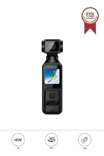 Torima CMR-22 Siyah 4k 360 Derece Wifi Gece Görüslü Aksiyon Kamerası