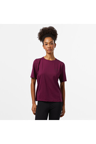 United4 UNITED4 Sport Kadın Bordo T-Shirt