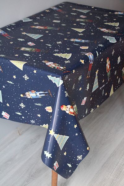 DDHOME Erasable Pvc Oilcloth Tablecloth 1201-2Admschri̇stmas