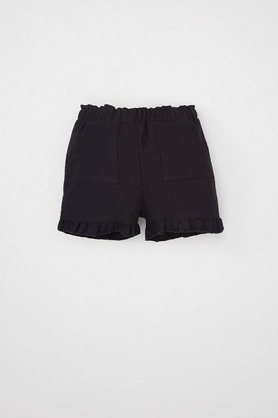 DeFacto Baby Girls 2Plik Sets - Short Sleeve Blouse and Twill Shorts C4055A524Sm