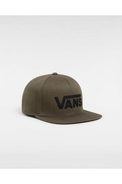 Vans قبعة Drop V II Snapback للجنسين VN0A36ORZBF1 أخضر-STD