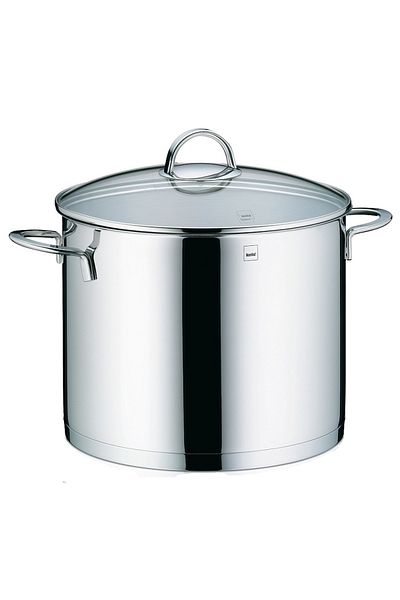 KELA Keck Lang Oala inox cu capac din sticla 13,5 l CAILIN