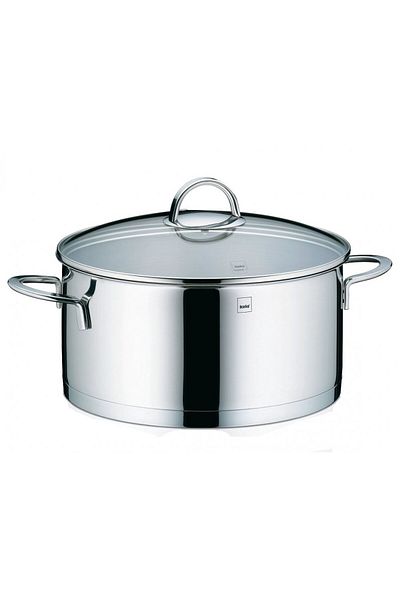 KELA Keck Lang Caserola inox cu capac de sticla 5 l CAILIN