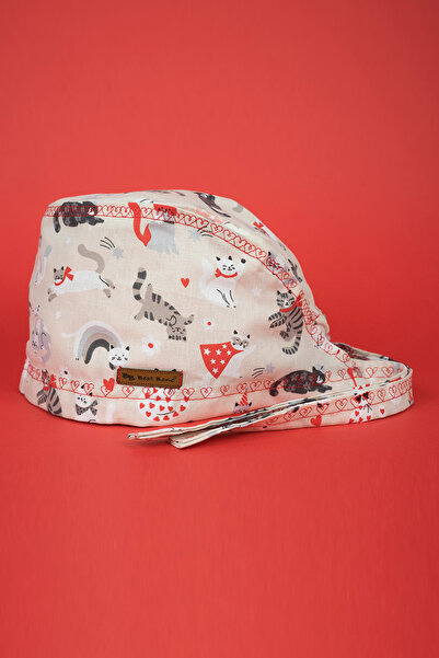 Best Bone Tatlı Kediler Desenli Cerrahi Bone