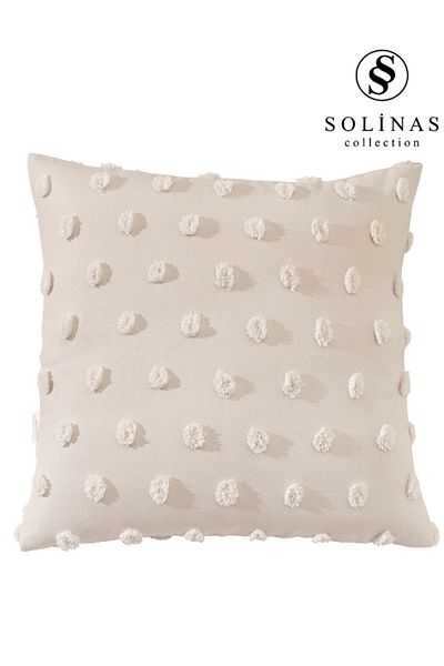 Solinas Collection Διακοσμητική θήκη για μαξιλάρι κρέμας