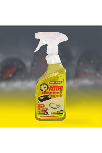 MAFRA بخاخ MA-FRA القاتل للحشرات ومزيل الراتنج لتنظيف وتلميع الجزء الخارجي لل...