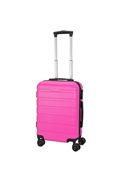 Excellent Houseware Hand luggage for airplanes on wheels 32 l MAGENTA