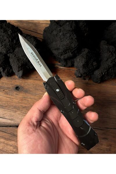 M Mazzanti Benchmade Siyah Ot. Çelik Çakı