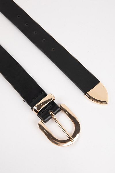 DeFacto Damen-Jeansgürtel aus Kunstleder C2977axns