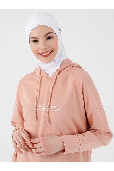 Ecardin Sports Bonnet - White -