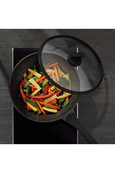 KELA Keck Lang Wok Stella Nova black cast aluminum 10.0cm 30.0cm 5.0l