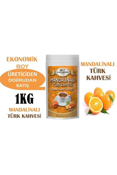 1 Kg Mandalinalı Türk Kahvesi Ekonomik Boy