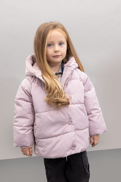 DeFacto Baby Girl Windproof Water Repellent Hooded Faux Fur Lined Coat C3502A524Au