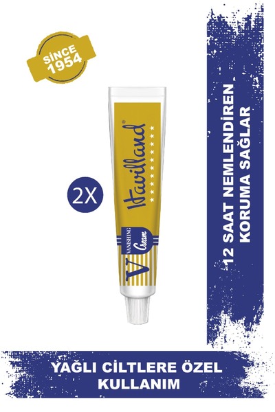 Havilland Yağlı Ciltlere Özel Koruyucu Nemlendirici Krem 40ml x 2 80ml