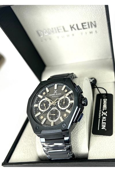 Daniel Klein Exclusive Navy Blue Men's Wristwatch