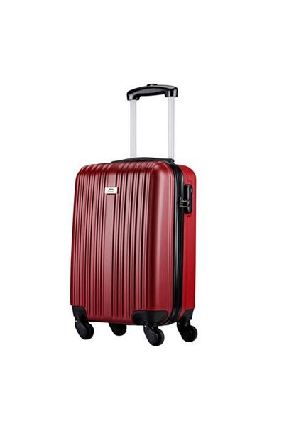 Slazenger Travel suitcase and luggage set 2 pcs red