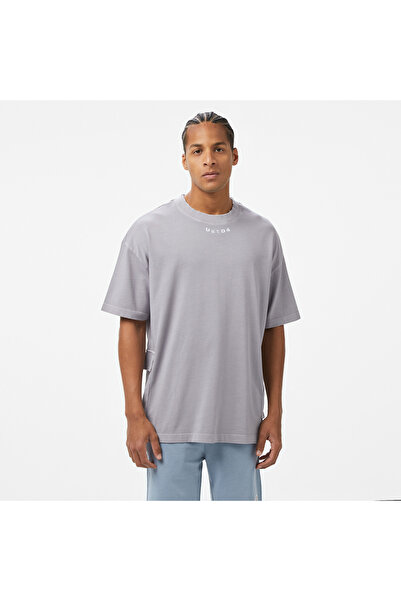 United 4 UNITED4 Erkek Gri T-Shirt
