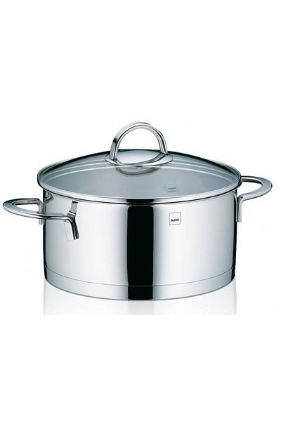 KELA Keck Lang Caserola inox cu capac de sticla 3 l CAILIN