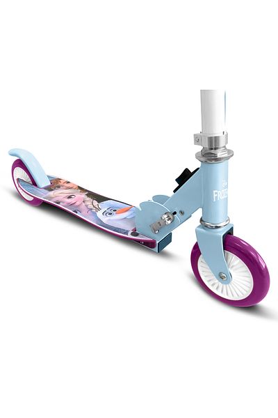 Frozen Foldable scooter with 2 wheels, 3+ years, maximum load 50 kg, ABEC 5 bearings, multicolor, Frozen