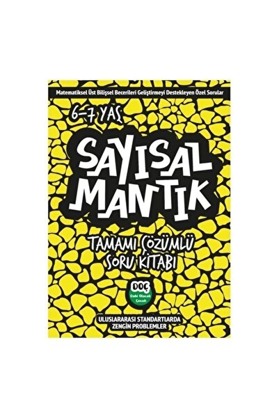 Dahi Olacak Çocuk Yayınları Sayısal Mantık Tamamı Çözümlü Soru Bankası 6-7 Ya...