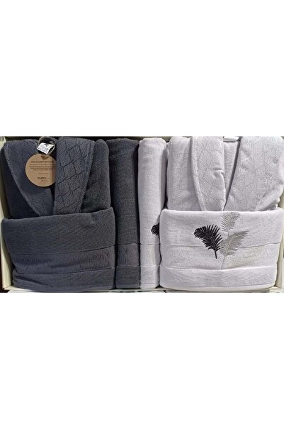 Özdilek Set halate de baie pentru familie Özdişek Bumbac 6 piese-Golden Palm ...