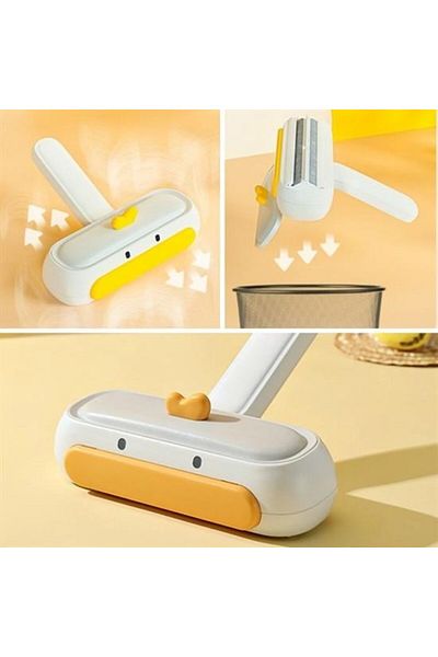 ForWhat Cat Dog Hair Balls Apparatus with Duck Type Chamber for Office Home Pet