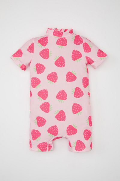 DeFacto Patterned Baby Girl Swimsuit - C0797A524SM