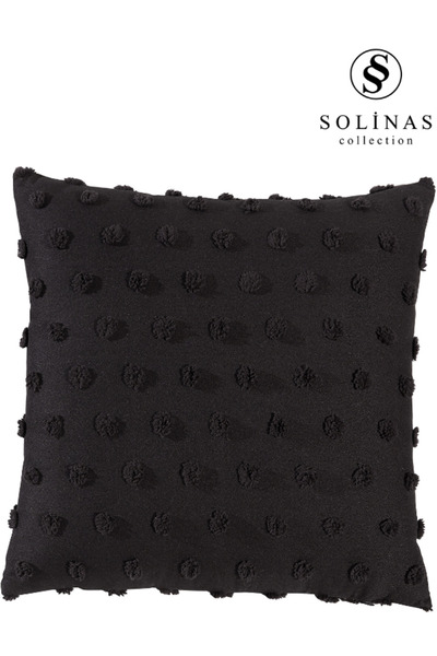 Solinas Collection Crni dekorativni Navlaka za jastuk