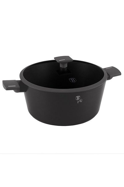 Berlinger Casserole with titanium surface and lid 30 cm Anthracite Collection